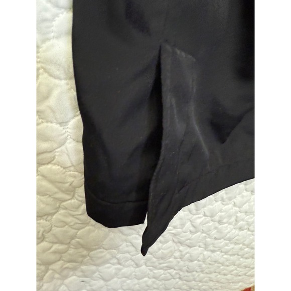 Calvin Klein Men's Black Overcoat Trench Raincoat Size 40R |‎ Classic Outerwear - Picture 4 of 9